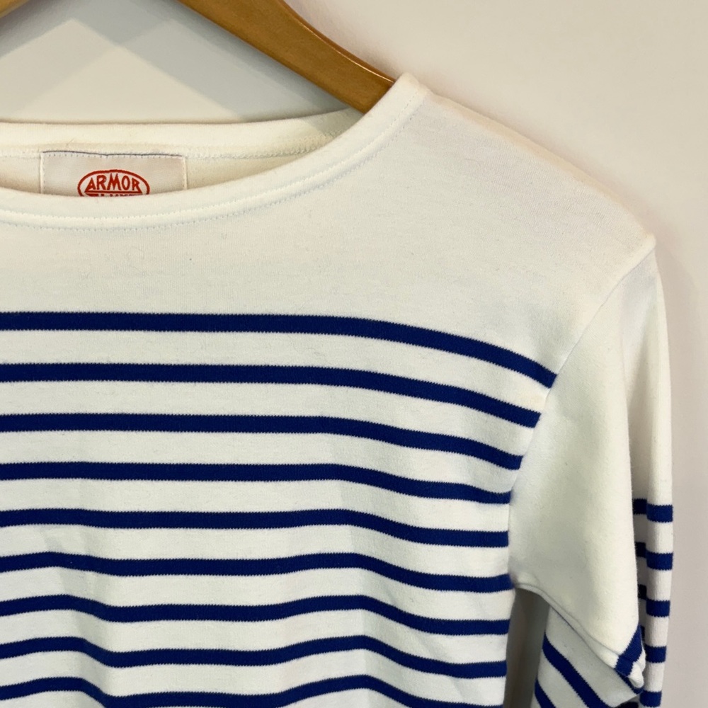 Armor Lux x MOMA Striped Long Sleeve Shirt size 2XS - Picture 4 of 10